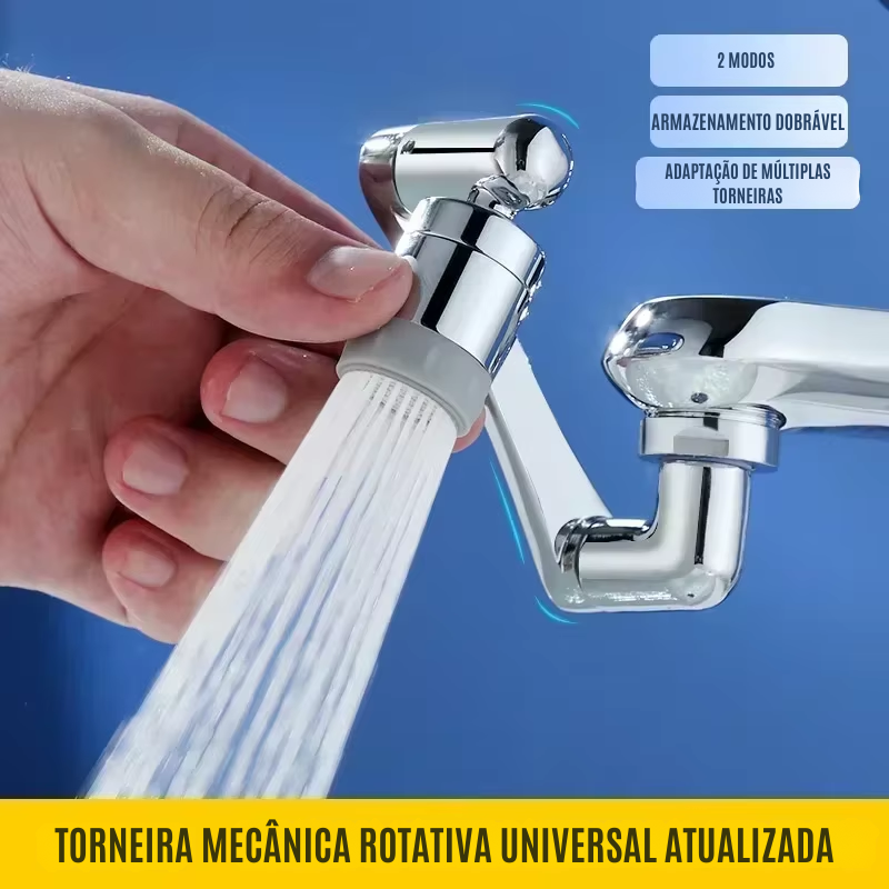 Torneira Universal Rotativa 1080°