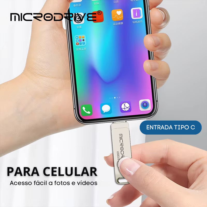 Pendrive para Celular e USB