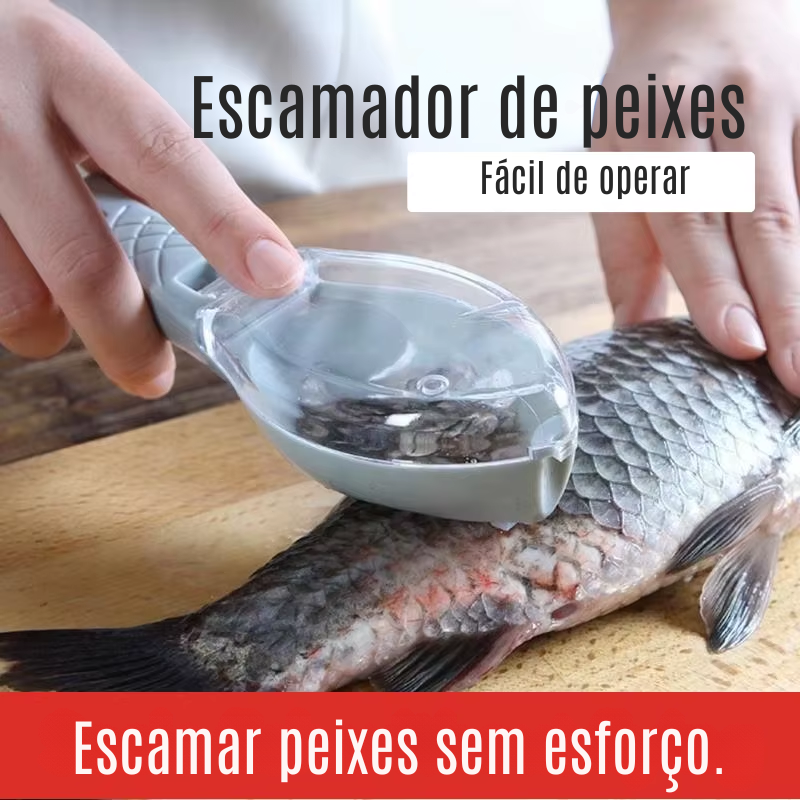 Faca Limpadora de Escamas de Peixe