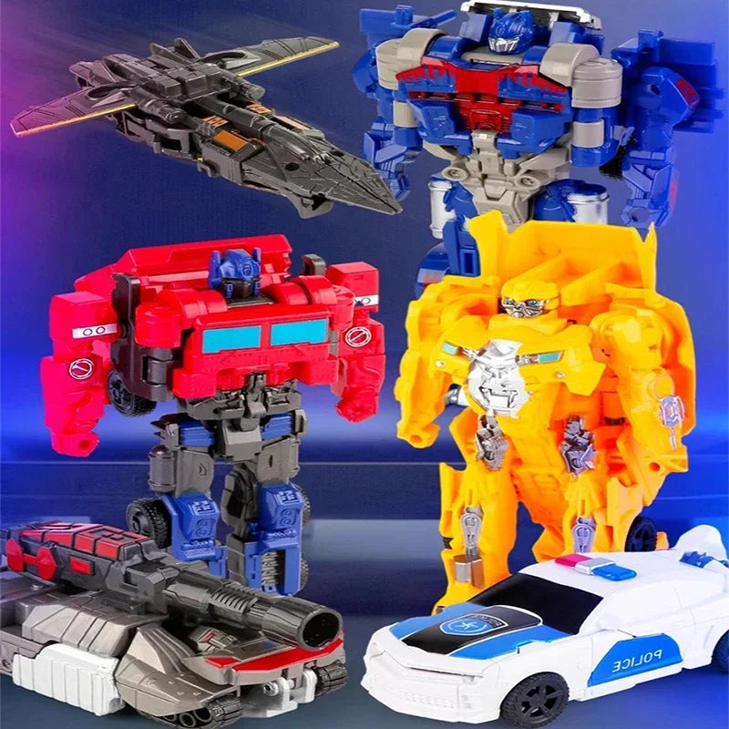 Brinquedo Transformers, Carro em Robô