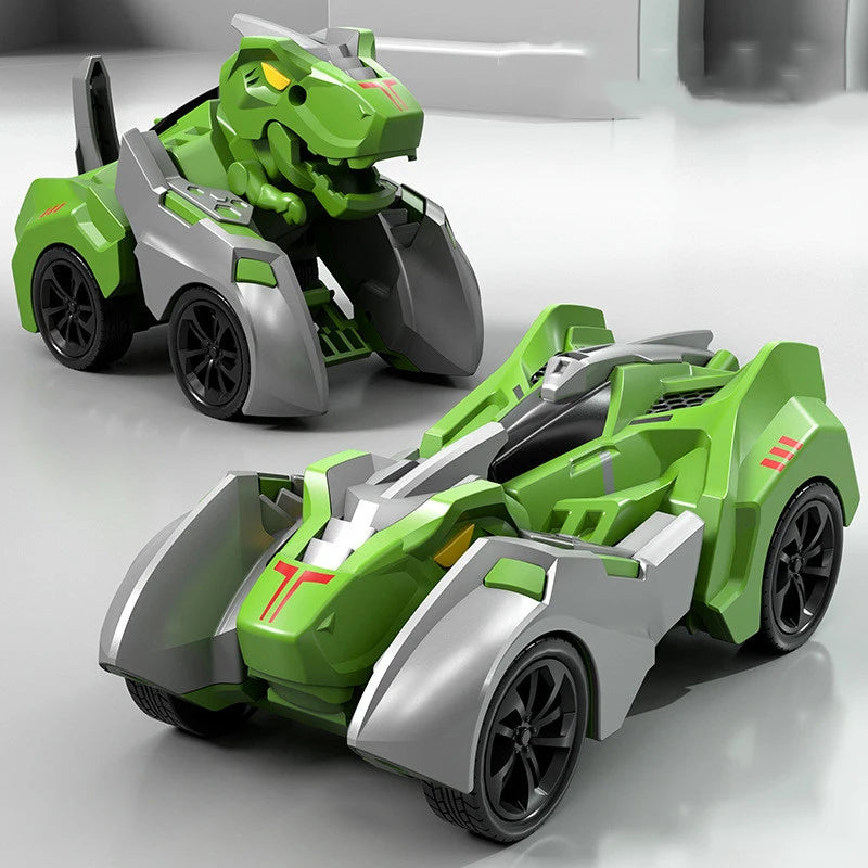 Brinquedo Transformers 2 em 1 Dinossauro e Carro